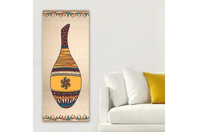 Canvastavla DKY World Cultures Flerfärgad - 50x120 cm - Inredning & dekor - Tavlor & konst - Canvastavla