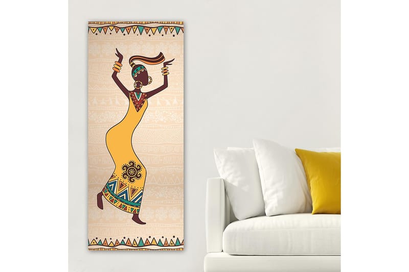 Canvastavla DKY World Cultures Flerfärgad - 50x120 cm - Inredning & dekor - Tavlor & konst - Canvastavla