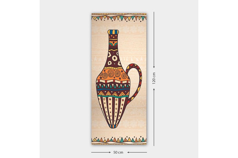 Canvastavla DKY World Cultures Flerfärgad - 50x120 cm - Inredning & dekor - Tavlor & konst - Canvastavla