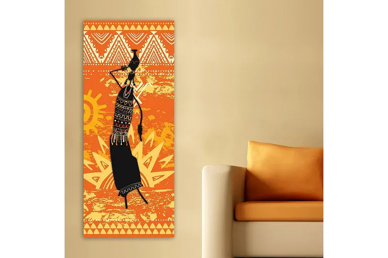 Canvastavla DKY World Cultures Flerfärgad - 50x120 cm - Inredning & dekor - Tavlor & konst - Canvastavla