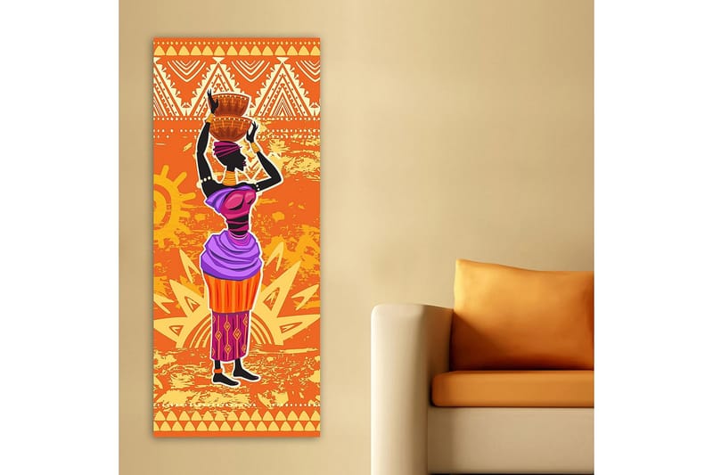 Canvastavla DKY World Cultures Flerfärgad - 50x120 cm - Inredning & dekor - Tavlor & konst - Canvastavla