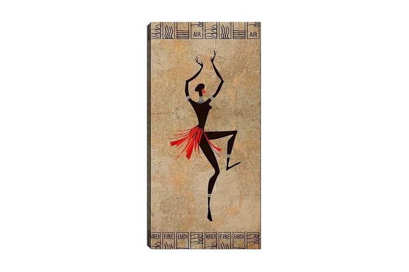 Canvastavla DKY World Cultures Flerfärgad, 50x120 cm