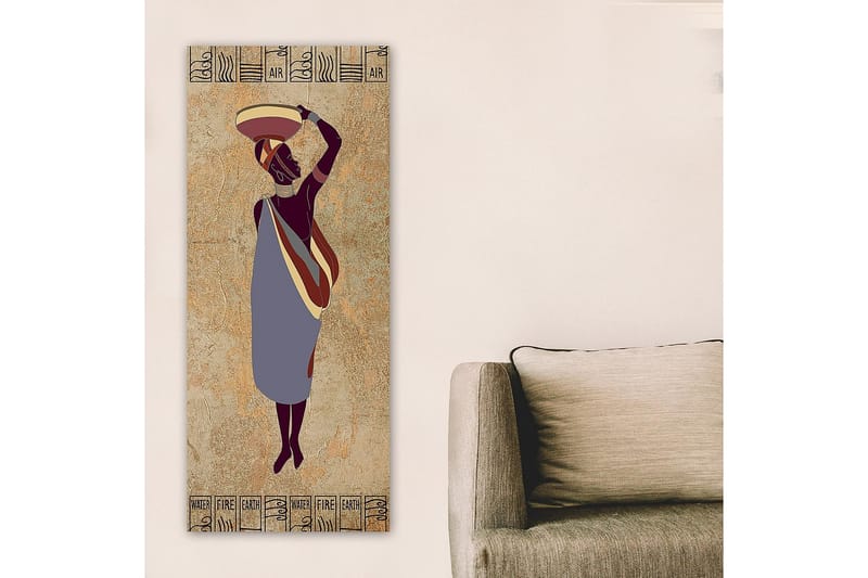 Canvastavla DKY World Cultures Flerfärgad - 50x120 cm - Inredning & dekor - Tavlor & konst - Canvastavla