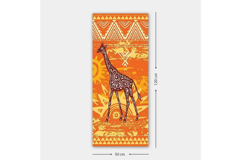 Canvastavla DKY World Cultures Flerfärgad - 50x120 cm - Inredning & dekor - Tavlor & konst - Canvastavla