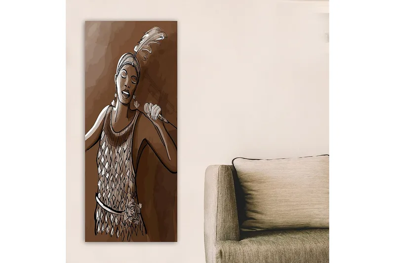 Canvastavla DKY World Cultures Flerfärgad - 50x120 cm - Inredning & dekor - Tavlor & konst - Canvastavla