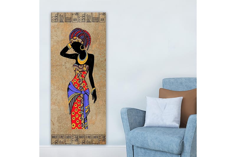 Canvastavla DKY World Cultures Flerfärgad - 50x120 cm - Inredning & dekor - Tavlor & konst - Canvastavla