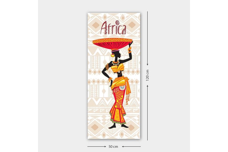 CANVASTAVLA DKY People Flerfärgad 50x120 cm - Inredning & dekor - Tavlor & konst - Canvastavla