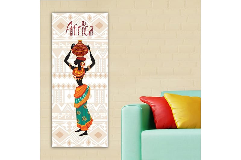 CANVASTAVLA DKY People Flerfärgad 50x120 cm - Inredning & dekor - Tavlor & konst - Canvastavla