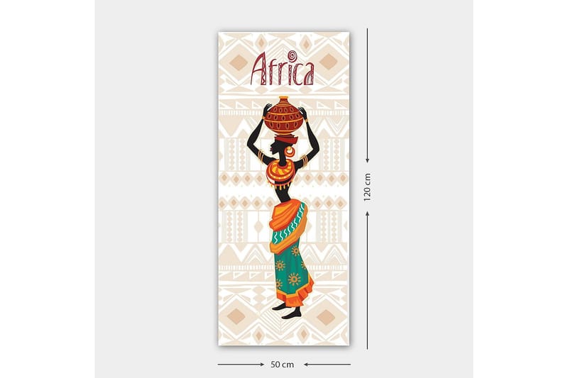CANVASTAVLA DKY People Flerfärgad 50x120 cm - Inredning & dekor - Tavlor & konst - Canvastavla