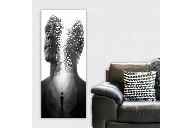 CANVASTAVLA DKY People Flerfärgad 50x120 cm - Inredning & dekor - Tavlor & konst - Canvastavla
