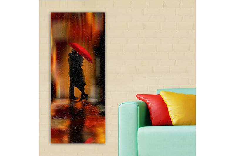 CANVASTAVLA DKY People Flerfärgad 50x120 cm - Inredning & dekor - Tavlor & konst - Canvastavla