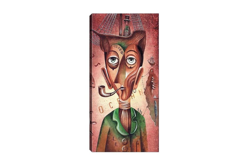 CANVASTAVLA DKY People Flerfärgad 50x120 cm - Inredning & dekor - Tavlor & konst - Canvastavla