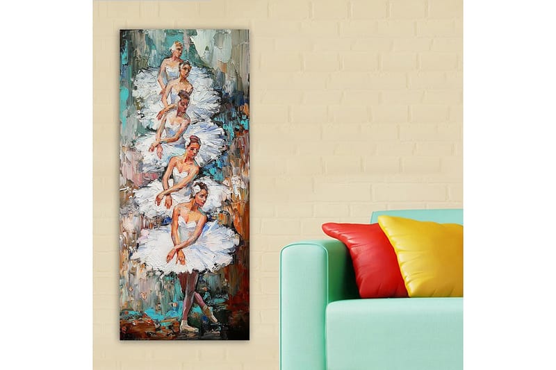 CANVASTAVLA DKY People Flerfärgad 50x120 cm - Inredning & dekor - Tavlor & konst - Canvastavla