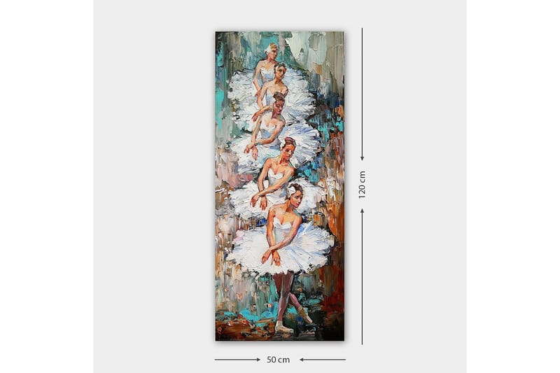 CANVASTAVLA DKY People Flerfärgad 50x120 cm - Inredning & dekor - Tavlor & konst - Canvastavla