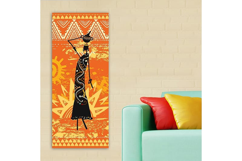 CANVASTAVLA DKY People Flerfärgad 50x120 cm - Inredning & dekor - Tavlor & konst - Canvastavla