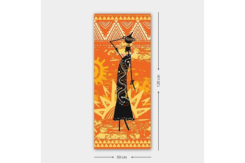 CANVASTAVLA DKY People Flerfärgad 50x120 cm - Inredning & dekor - Tavlor & konst - Canvastavla