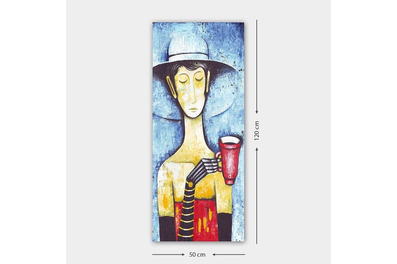 CANVASTAVLA DKY People Flerfärgad 50x120 cm - Inredning & dekor - Tavlor & konst - Canvastavla