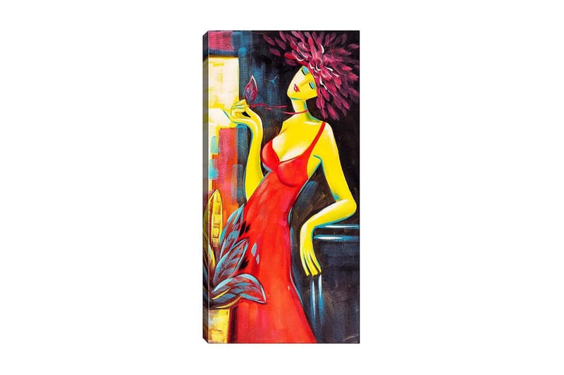 CANVASTAVLA DKY People Flerfärgad 50x120 cm - Inredning & dekor - Tavlor & konst - Canvastavla