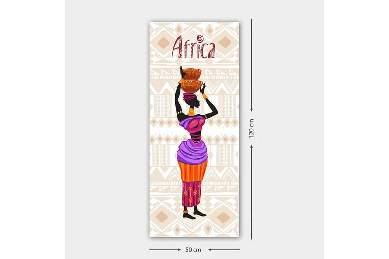 CANVASTAVLA DKY People Flerfärgad 50x120 cm - Inredning & dekor - Tavlor & konst - Canvastavla