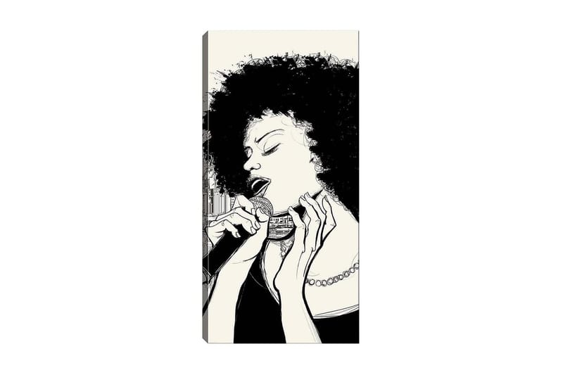 CANVASTAVLA DKY People Flerfärgad 50x120 cm - Inredning & dekor - Tavlor & konst - Canvastavla