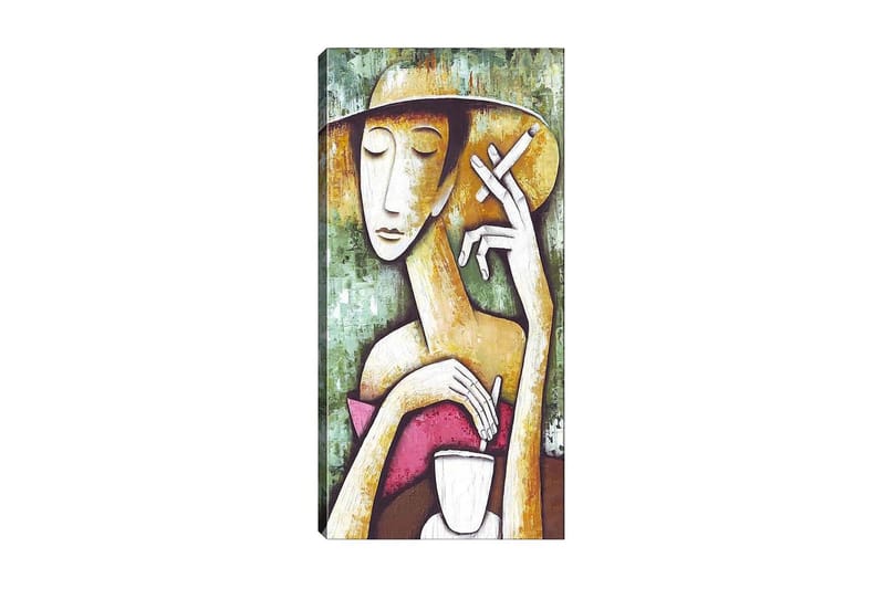 CANVASTAVLA DKY People Flerfärgad 50x120 cm - Inredning & dekor - Tavlor & konst - Canvastavla