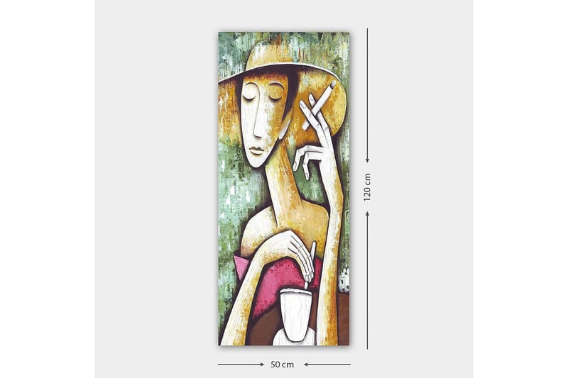 CANVASTAVLA DKY People Flerfärgad 50x120 cm - Inredning & dekor - Tavlor & konst - Canvastavla