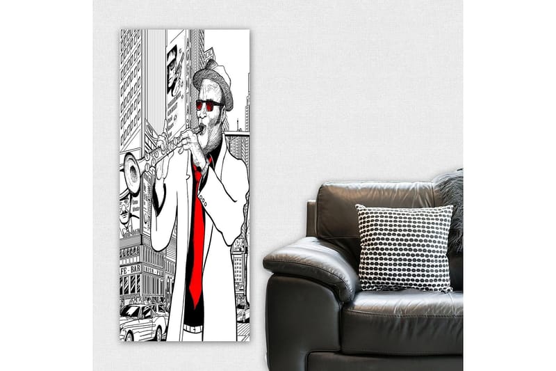CANVASTAVLA DKY People Flerfärgad 50x120 cm - Inredning & dekor - Tavlor & konst - Canvastavla