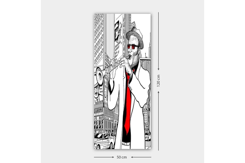 CANVASTAVLA DKY People Flerfärgad 50x120 cm - Inredning & dekor - Tavlor & konst - Canvastavla