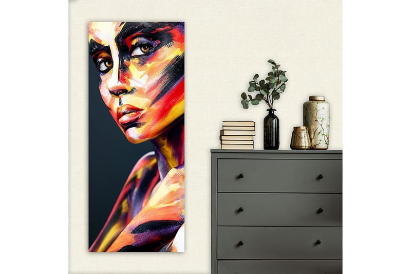 CANVASTAVLA DKY People Flerfärgad 50x120 cm - Inredning & dekor - Tavlor & konst - Canvastavla