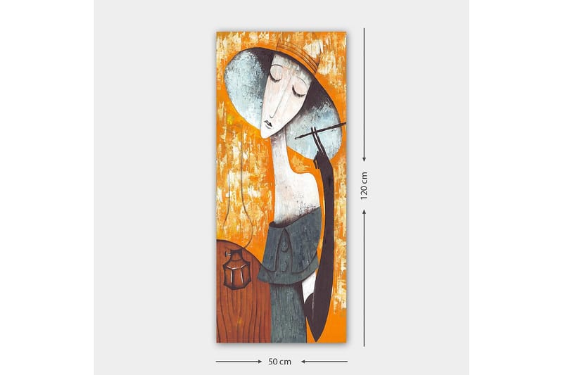 CANVASTAVLA DKY People Flerfärgad 50x120 cm - Inredning & dekor - Tavlor & konst - Canvastavla
