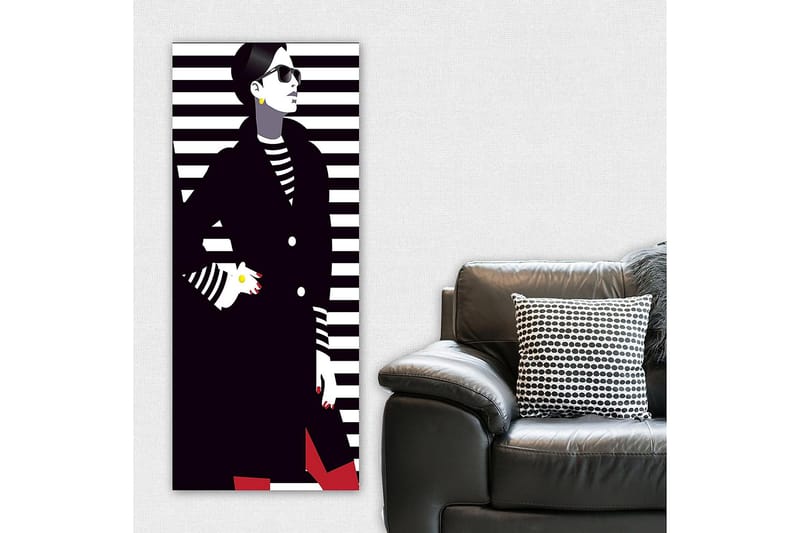 CANVASTAVLA DKY People Flerfärgad 50x120 cm - Inredning & dekor - Tavlor & konst - Canvastavla