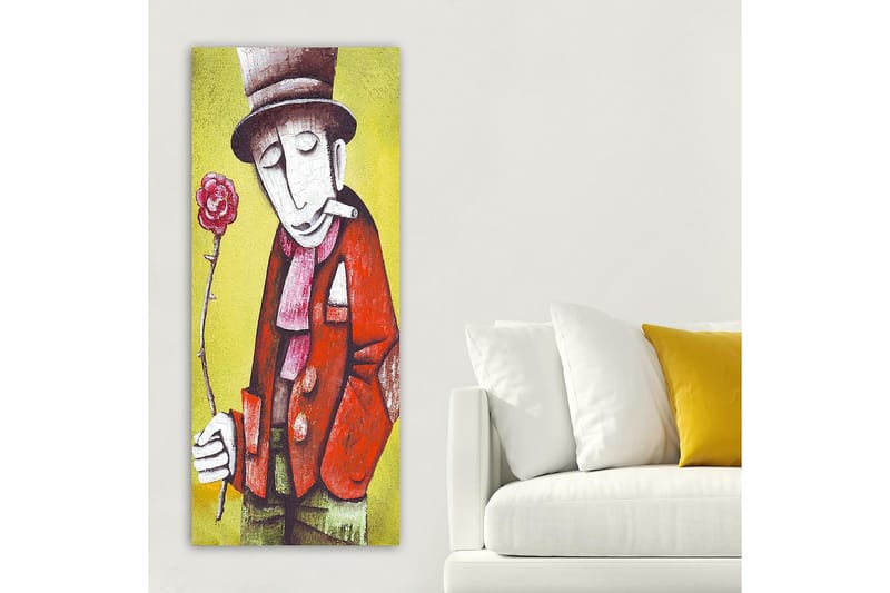 CANVASTAVLA DKY People Flerfärgad 50x120 cm - Inredning & dekor - Tavlor & konst - Canvastavla