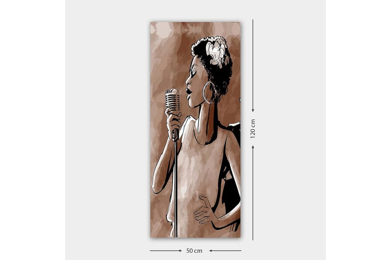 CANVASTAVLA DKY People Flerfärgad 50x120 cm - Inredning & dekor - Tavlor & konst - Canvastavla
