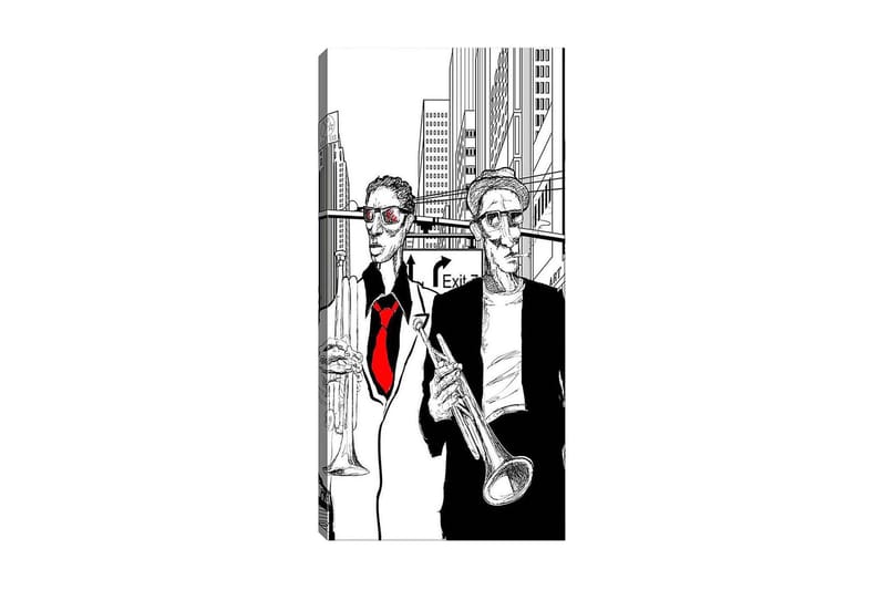 CANVASTAVLA DKY People Flerfärgad 50x120 cm - Inredning & dekor - Tavlor & konst - Canvastavla