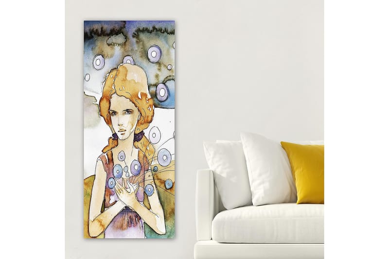 CANVASTAVLA DKY People Flerfärgad 50x120 cm - Inredning & dekor - Tavlor & konst - Canvastavla
