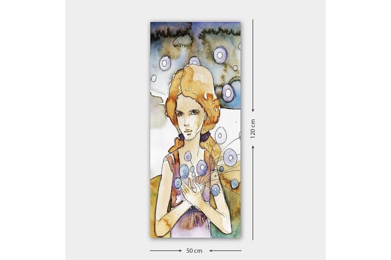 CANVASTAVLA DKY People Flerfärgad 50x120 cm - Inredning & dekor - Tavlor & konst - Canvastavla
