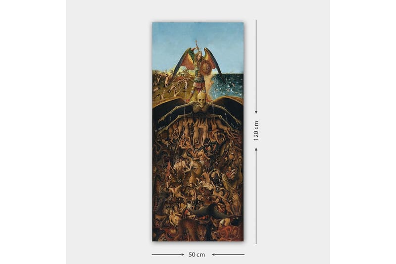 CANVASTAVLA DKY People Flerfärgad 50x120 cm - Inredning & dekor - Tavlor & konst - Canvastavla