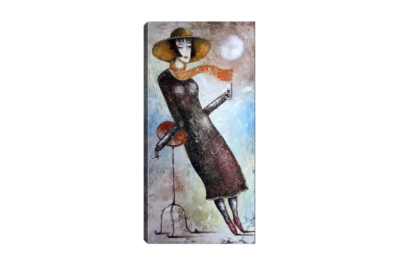 CANVASTAVLA DKY People Flerfärgad 50x120 cm - Inredning & dekor - Tavlor & konst - Canvastavla