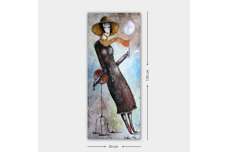 CANVASTAVLA DKY People Flerfärgad 50x120 cm - Inredning & dekor - Tavlor & konst - Canvastavla