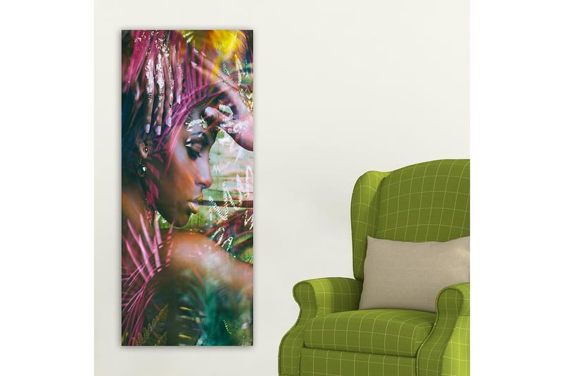 CANVASTAVLA DKY People Flerfärgad 50x120 cm - Inredning & dekor - Tavlor & konst - Canvastavla