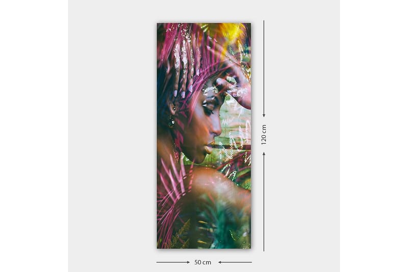 CANVASTAVLA DKY People Flerfärgad 50x120 cm - Inredning & dekor - Tavlor & konst - Canvastavla