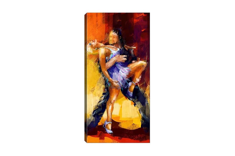 CANVASTAVLA DKY People Flerfärgad 50x120 cm - Inredning & dekor - Tavlor & konst - Canvastavla