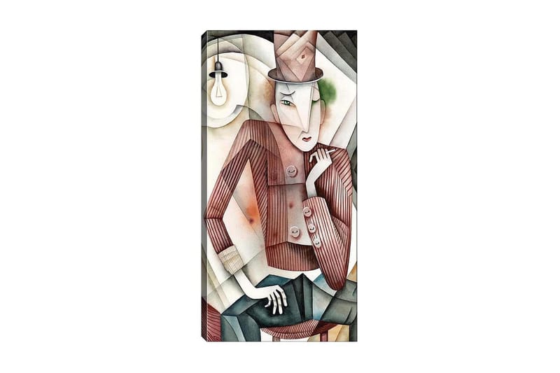 CANVASTAVLA DKY People Flerfärgad 50x120 cm - Inredning & dekor - Tavlor & konst - Canvastavla