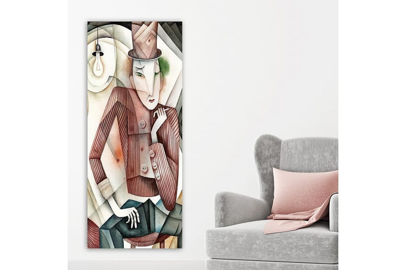 CANVASTAVLA DKY People Flerfärgad 50x120 cm - Inredning & dekor - Tavlor & konst - Canvastavla