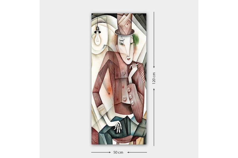 CANVASTAVLA DKY People Flerfärgad 50x120 cm - Inredning & dekor - Tavlor & konst - Canvastavla
