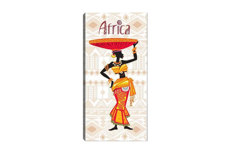 Canvastavla DKY People Flerfärgad - 50x120 cm - Inredning & dekor - Tavlor & konst - Canvastavla