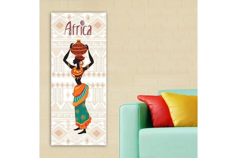 Canvastavla DKY People Flerfärgad - 50x120 cm - Inredning & dekor - Tavlor & konst - Canvastavla