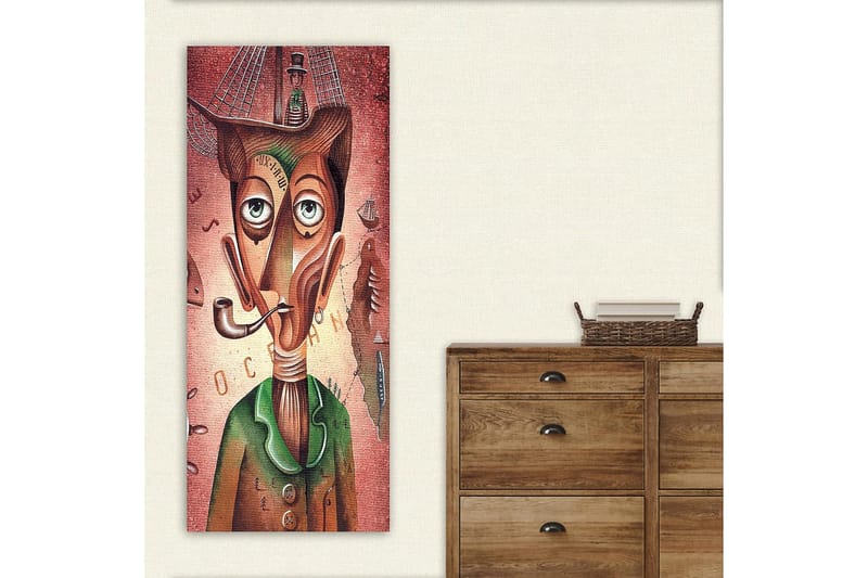 Canvastavla DKY People Flerfärgad - 50x120 cm - Inredning & dekor - Tavlor & konst - Canvastavla