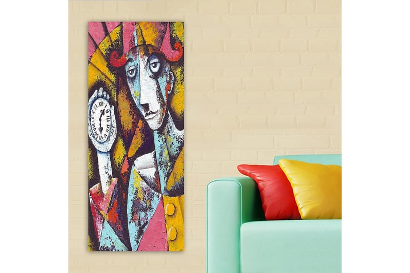 Canvastavla DKY People Flerfärgad - 50x120 cm - Inredning & dekor - Tavlor & konst - Canvastavla