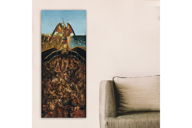 Canvastavla DKY People Flerfärgad - 50x120 cm - Inredning & dekor - Tavlor & konst - Canvastavla